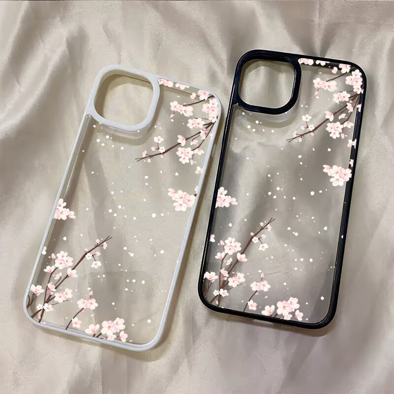Phone Cases Durable - 桜柄のスマホケース iPhone 11 12 13 14