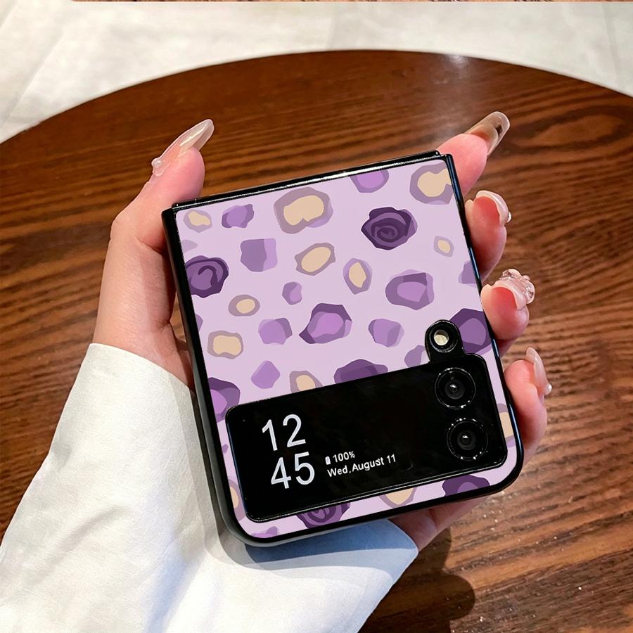 Phone Cases Z Flip 6 - ストライプ柄のタイガーケース Samsung Galaxy Z Flip 7