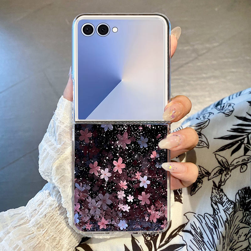 Phone Cases Z Flip 6 - 桜柄スマホケース Samsung Galaxy Z Flip 7