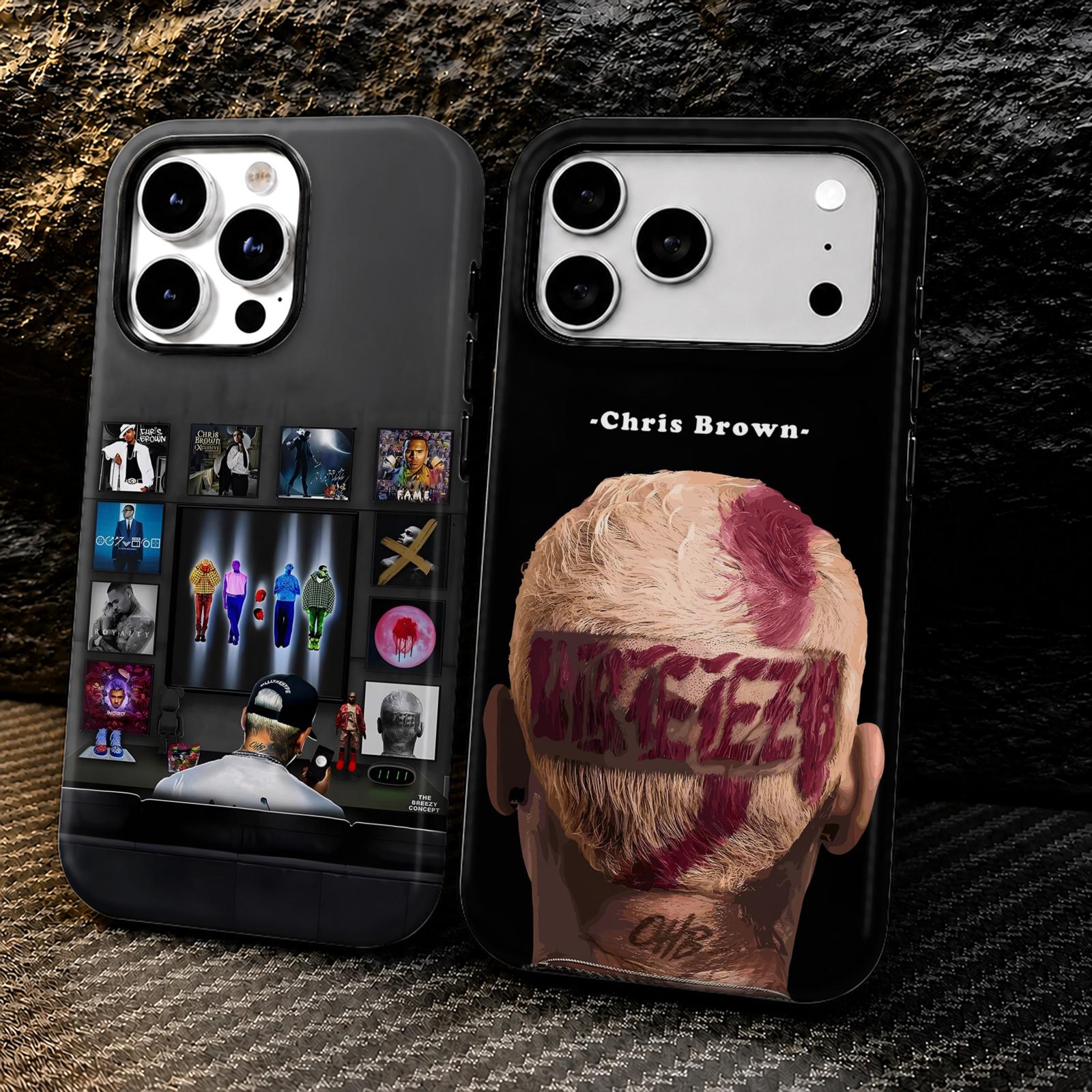 Phone Cases Iphone 13 - ラップC-クリスB-ブラウン iPhone 17 16 15 14