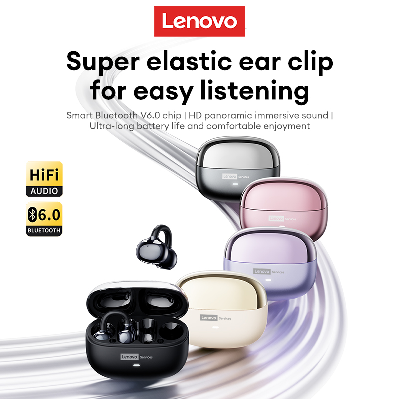 Phone Cases At H&M - 新しいレノボ LE302 OWS イヤークリップ Bluetooth イヤホン