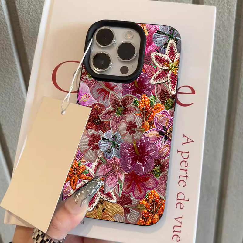 豪華なビーズフラワーライチテクスチャのiPhoneケース i - Phone Cases Iphone 13 のレビューと価格