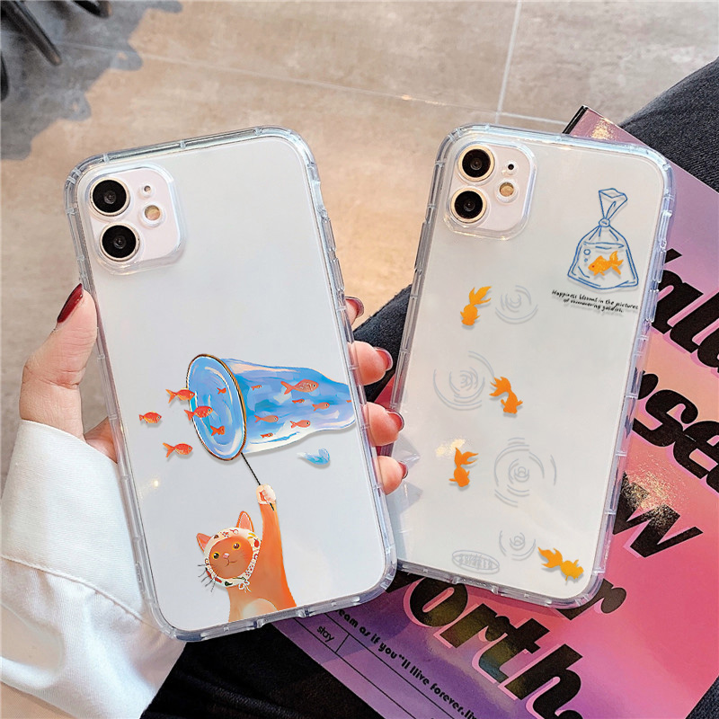 素敵な魚柄クリアスマホケース iPhone 14 16 15 - Phone Cases Clear のレビューと価格