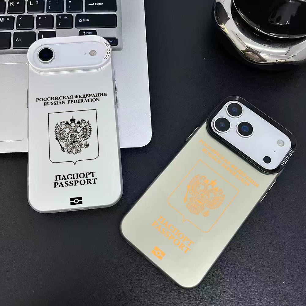 ロシアパスポートデザイン iPhone 17 16 15 1 - Phone Cases Durable のレビューと価格