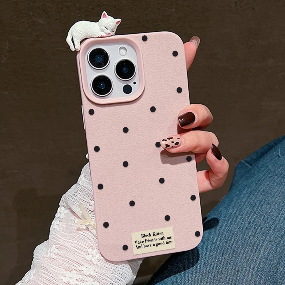 かわいい3D猫ドットケース iPhone 17 Air 17 - Phone Cases Cat のレビューと価格