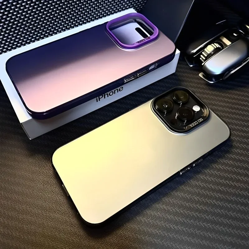Funda レーザーメタリックオーロラマットカラー電話ケース - Phone Cases Rimowa のレビューと価格