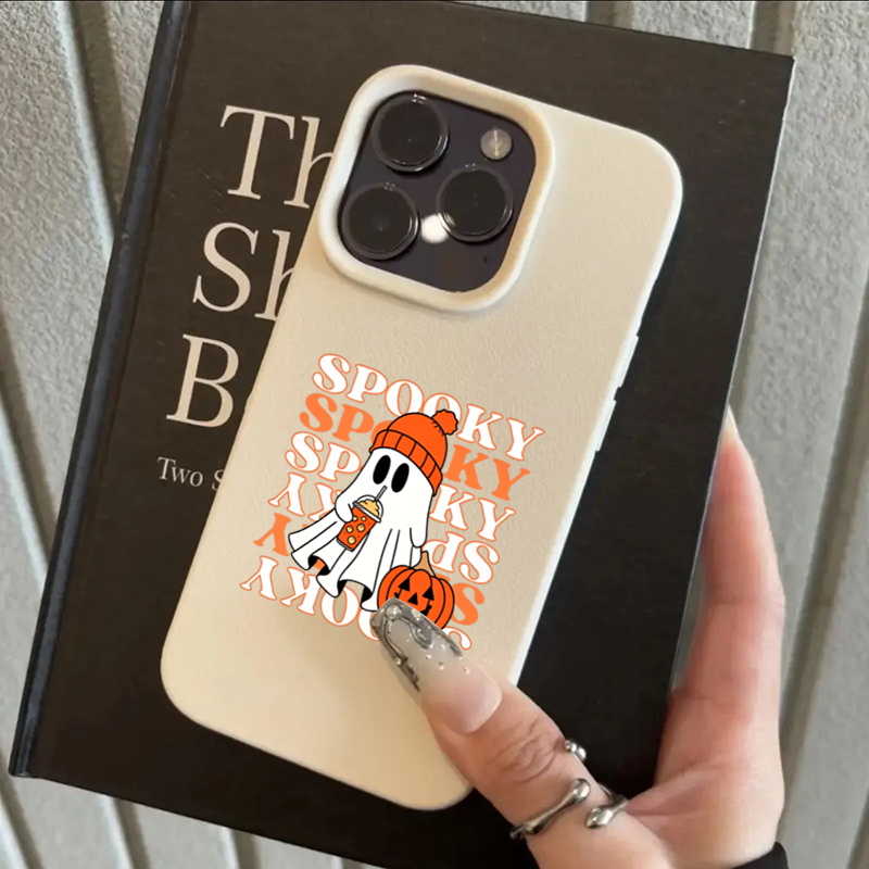 かわいいハロウィンゴーストとパンプキン柄のiPhoneケース - Phone Cases Iphone 17 Pro Max のレビューと価格