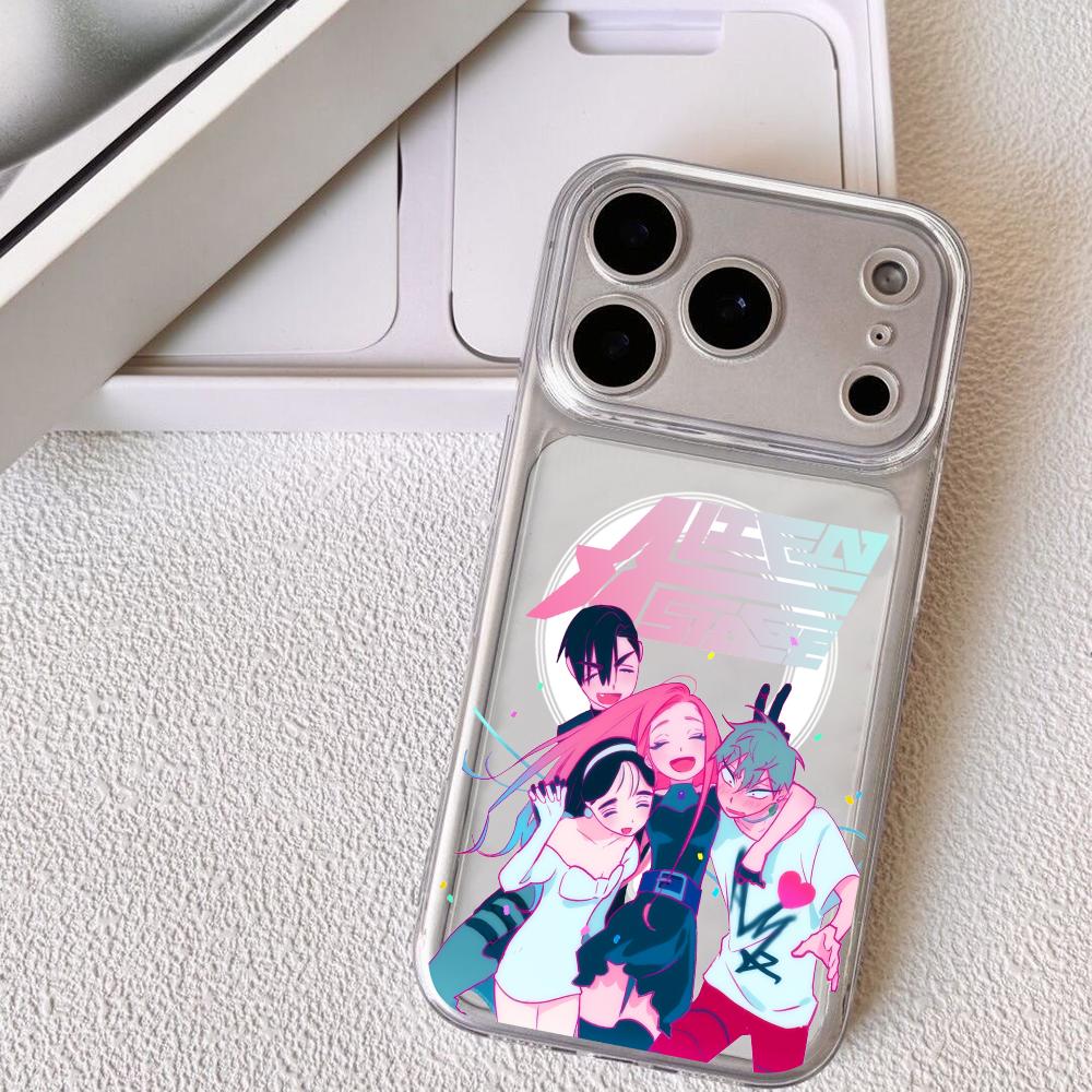 アニメA-Alien Stageスマホケース マグネット式ク - Phone Cases Clear のレビューと価格