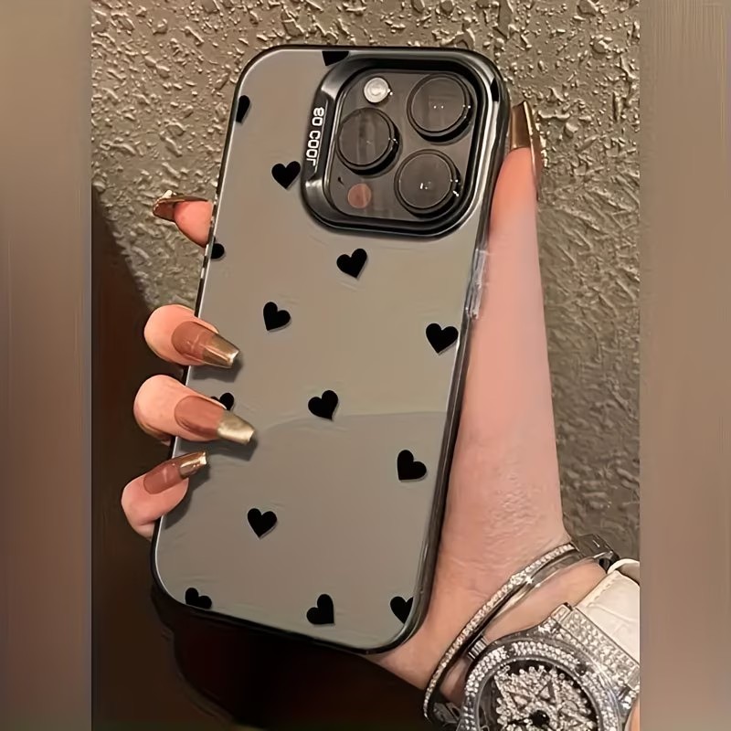 エレガントな黒のドット柄スマホケース iPhone 17 1 - Phone Cases Durable のレビューと価格