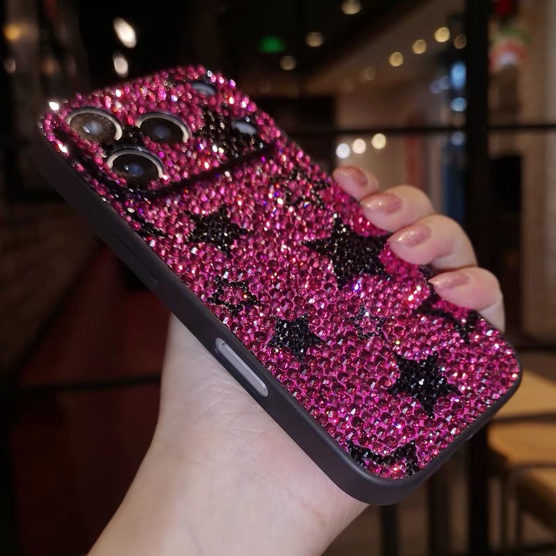 iPhone対応、高級クリスタル五芒星型スマホケース、落下か - Phone Cases Highpoint のレビューと価格