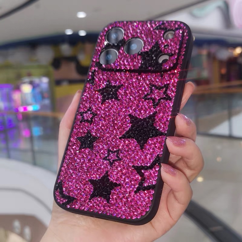 iPhone対応、高級クリスタル五芒星型スマホケース、落下か - Phone Cases Highpoint のレビューと価格