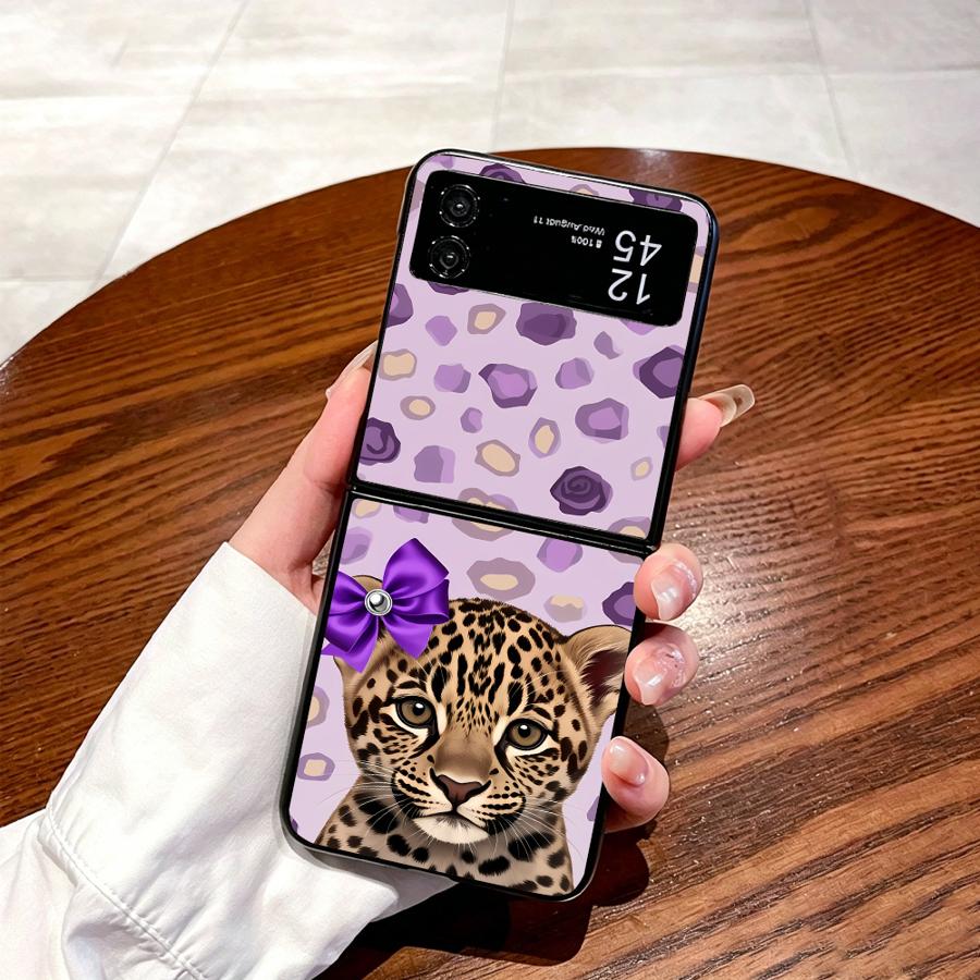 ストライプ柄のタイガーケース Samsung Galaxy  - Phone Cases Z Flip 6 のレビューと価格