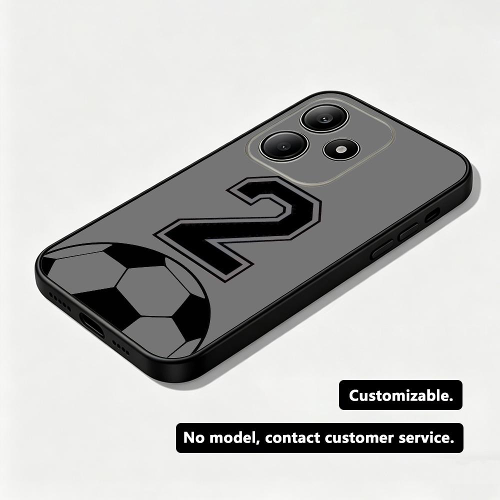 サッカーの背番号をカスタマイズできるXiaomi Redmi - Phone Cases You Can Customize のレビューと価格