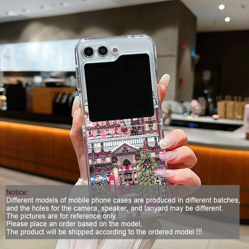 田舎の建物 雪景色 クリスマス クリア電話ケース Samsu - Phone Cases Clear のレビューと価格