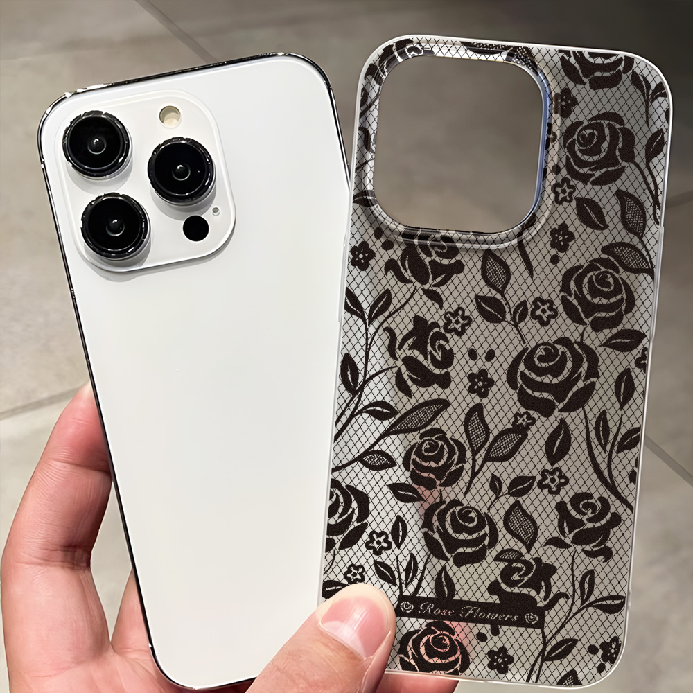 ローズ柄シリコン製iPhoneケース iPhone 18 P - Phone Cases Durable のレビューと価格
