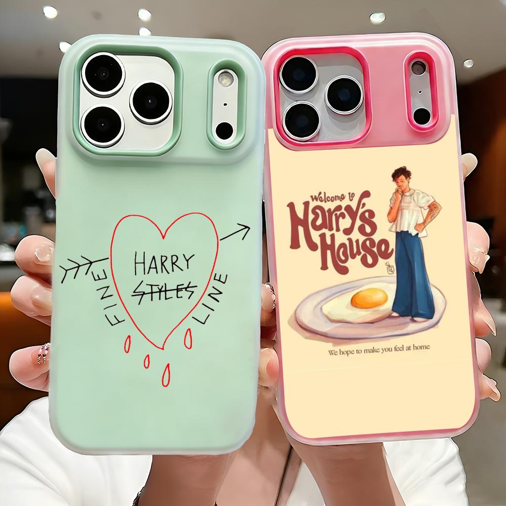 ハリー・スタイルズ ツアー ミュージック H-Harry S - Phone Cases Clear のレビューと価格