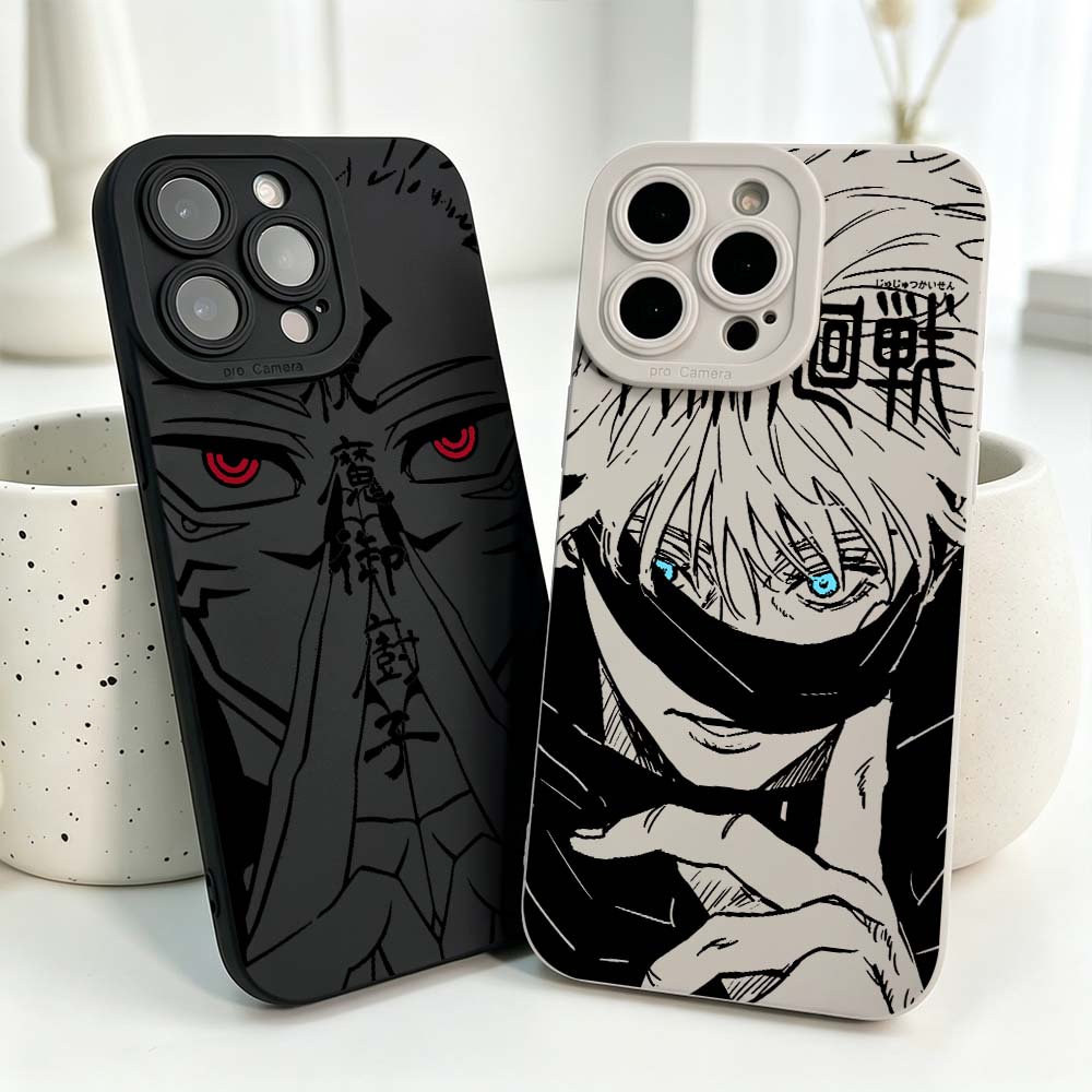 アニメ「呪術廻戦」クールカバーシリコンケース iPhone  - Phone Cases Iphone 13 のレビューと価格