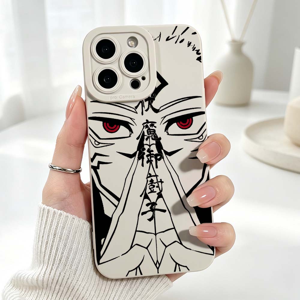 アニメ「呪術廻戦」クールカバーシリコンケース iPhone  - Phone Cases Iphone 13 のレビューと価格