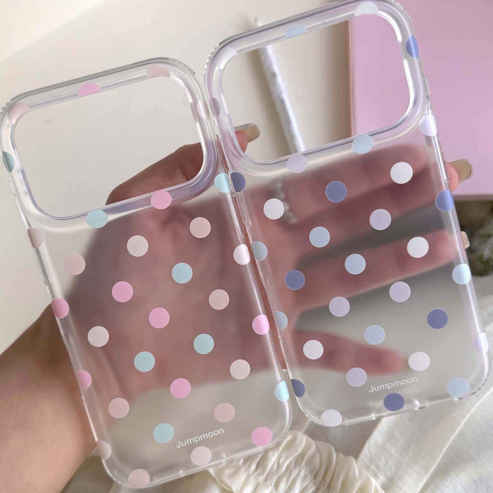 カラフルなポイントデザインの耐衝撃性高品質iPhoneケース - Phone Cases Highpoint のレビューと価格