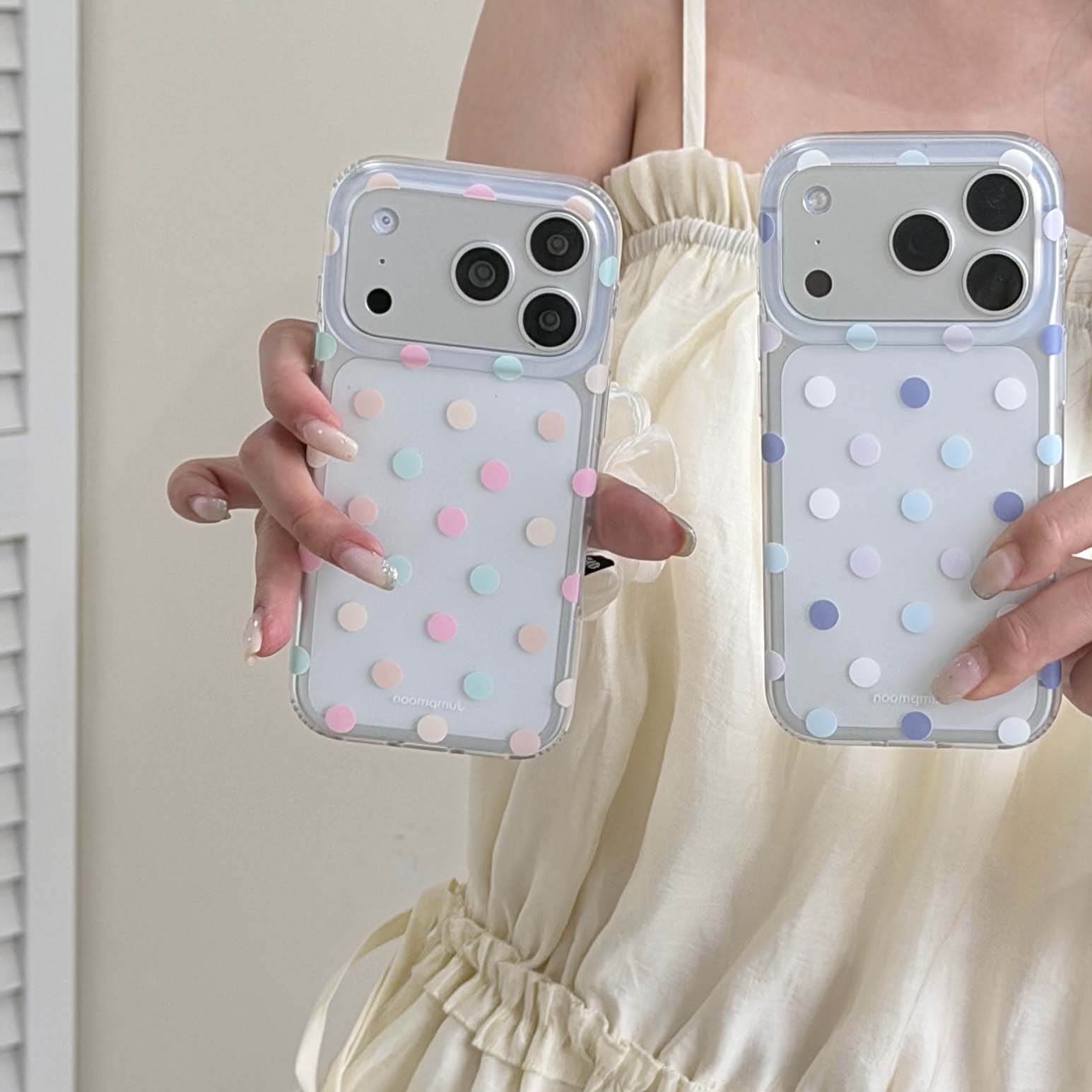カラフルなポイントデザインの耐衝撃性高品質iPhoneケース - Phone Cases Highpoint のレビューと価格