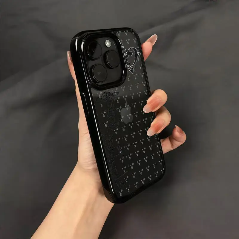 新しい可愛いINS風漫画ガール音符星柄スマホケース iPho - Phone Cases Cool Girl のレビューと価格
